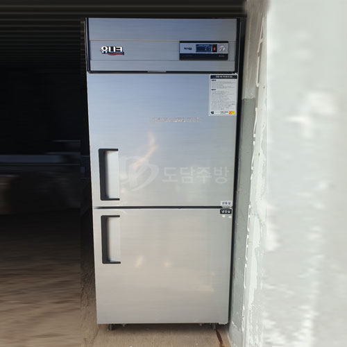 [중고]   유니크 UDS-30RFAR 30박스 업소용냉장고 냉장1 냉동1 아날로그