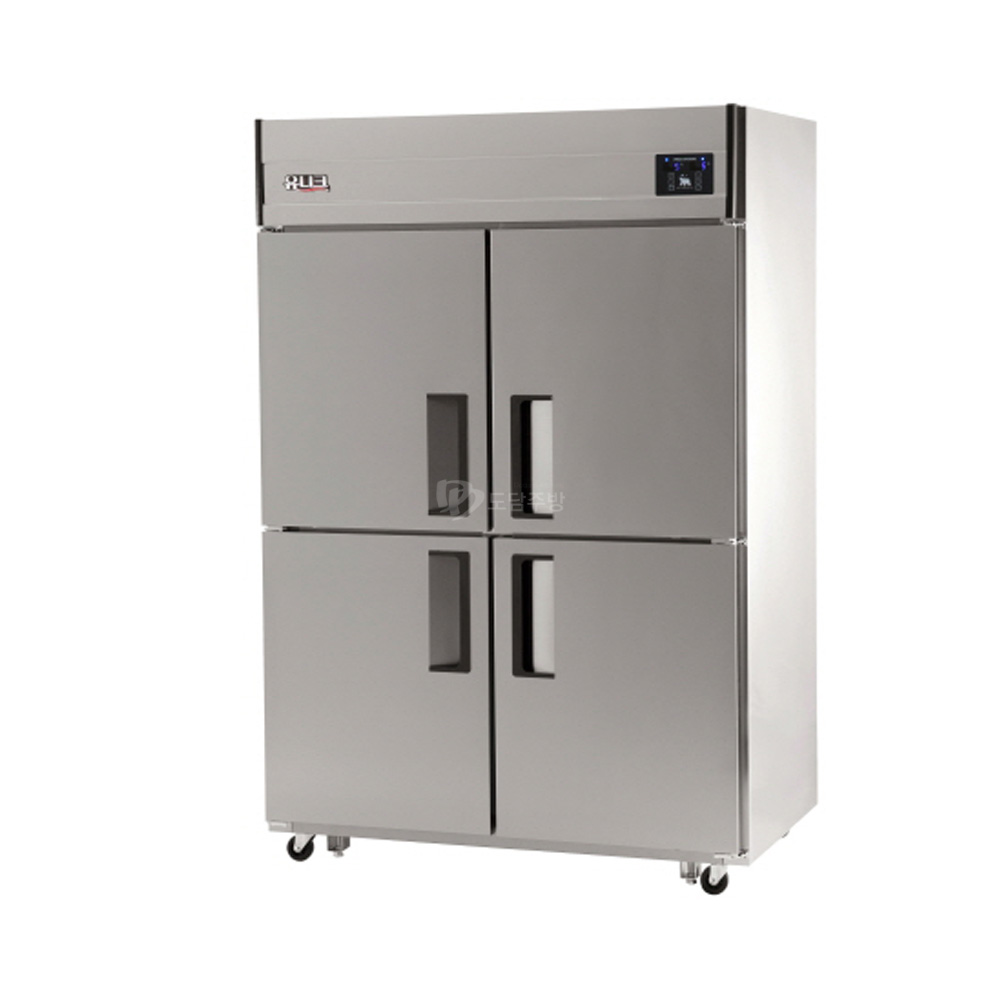[UDS-45RFDR] 스탠드형 냉장/냉동고 45박스 디지털 직냉 냉동 266L / 냉장 839L 냉장3 냉동1