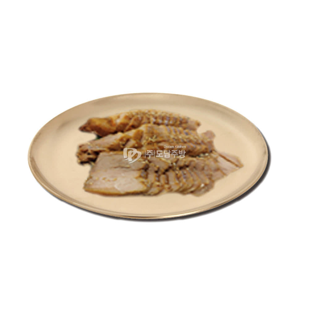 국산 방짜 고기쟁반 (원형접시)