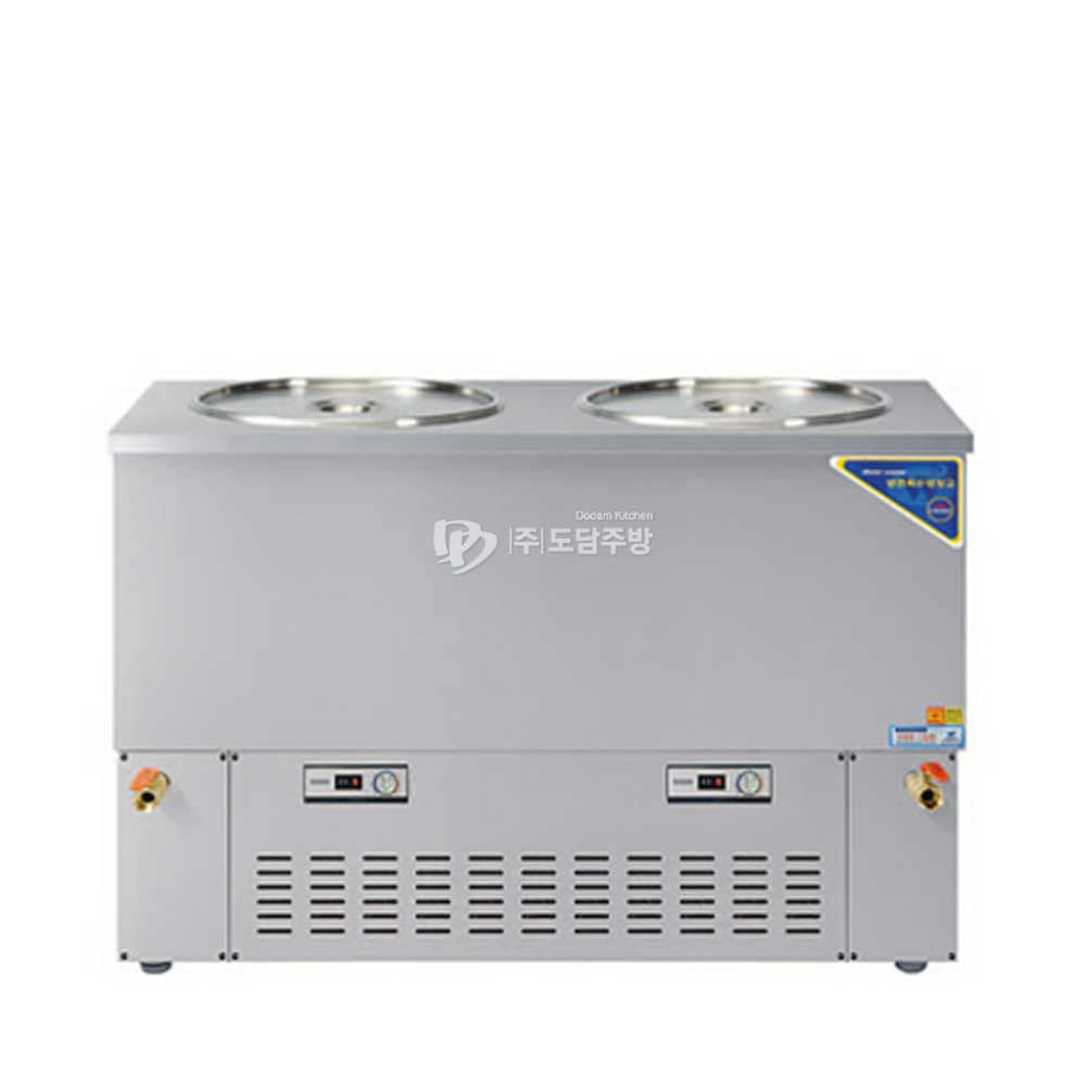 우성 아날로그  스텐 육수 냉장고 WSR-520 5말 쌍통 2라인