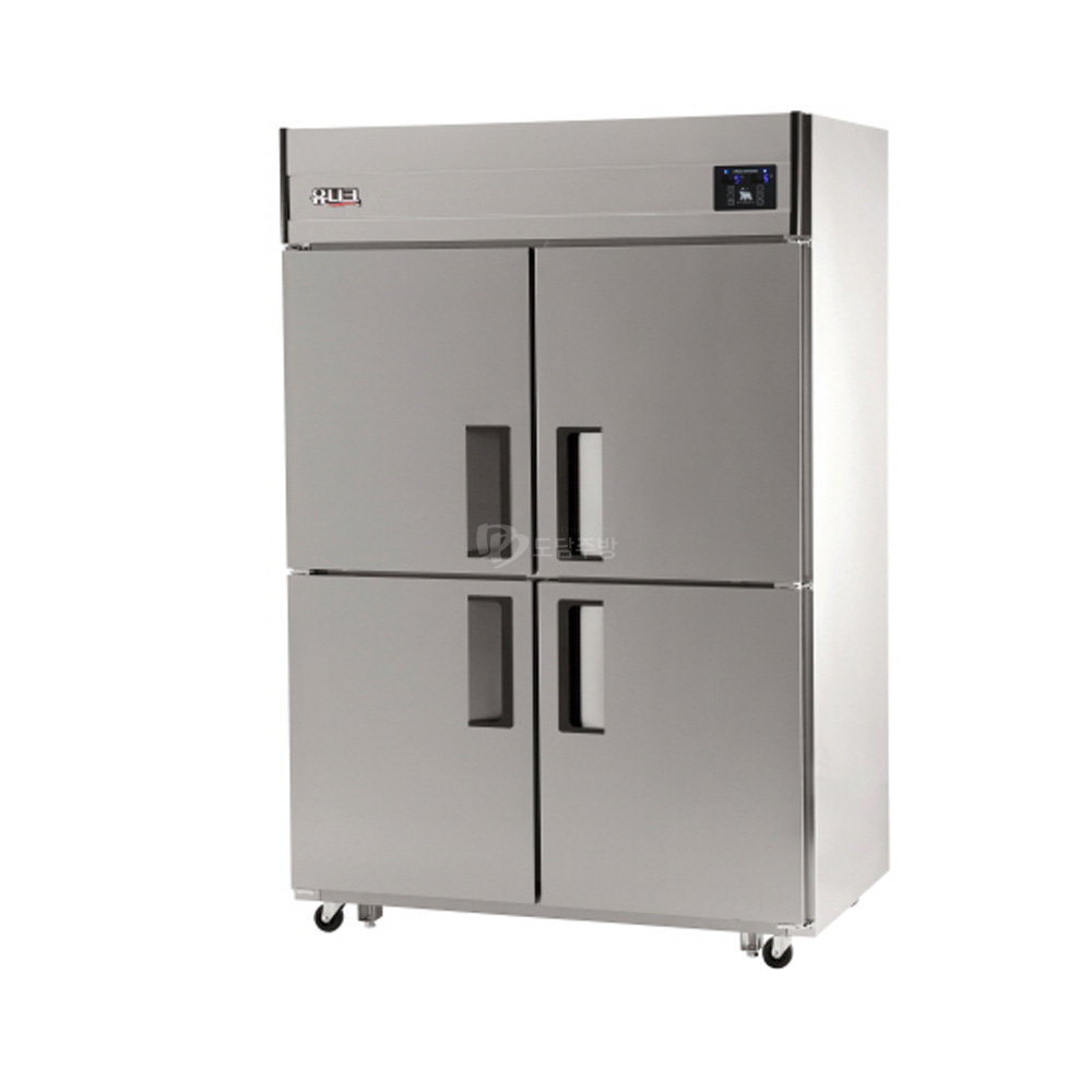 [UDS-45HRFDR] 스탠드형 냉장/냉동고 45박스 디지털 직냉 냉동 540L / 냉장 540L 상냉동2 하냉장2