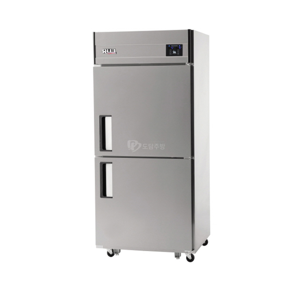 [UDS-30RFDR-NSV] 스탠드형 냉장/냉동고 30박스 디지털 직냉 냉동 329L / 냉장 329L 냉장1 냉동1
